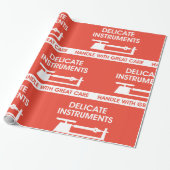 Signaal met snelle instrumenten cadeaupapier (Uitgerold)