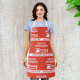 Signaal met snelle instrumenten schort