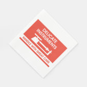 Signaal met snelle instrumenten servet (Hoek)