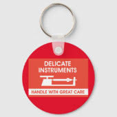 Signaal met snelle instrumenten sleutelhanger (Achterkant)