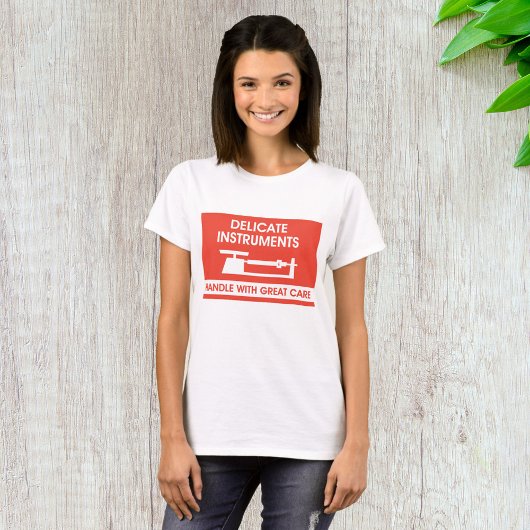 Signaal met snelle instrumenten t-shirt