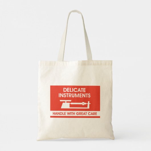 Signaal met snelle instrumenten tote bag (Achterkant)
