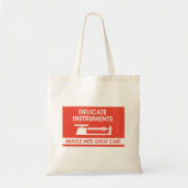 Signaal met snelle instrumenten tote bag (Voorkant)