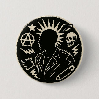 Signaal naar de Rebellie Knop Ronde Button 5,7 Cm