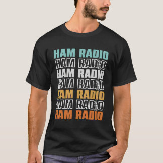 Signaal Netwerk Amateur Operator HAM Radio T-shirt
