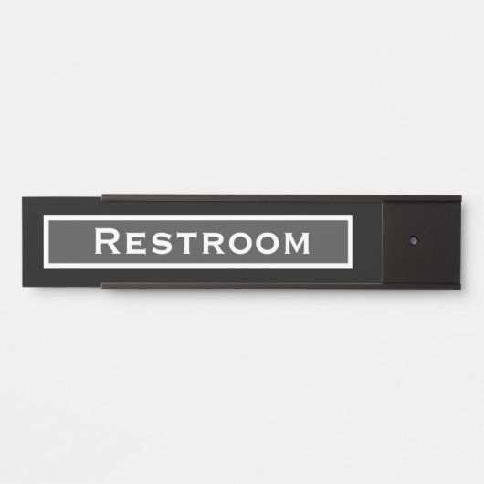 Signaal van de Kantoor van de achterkamer Deurbordje (Voorkant)