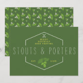 Signaal van de Partij voor het Testen van de bier, Kaart (Voorkant / Achterkant)