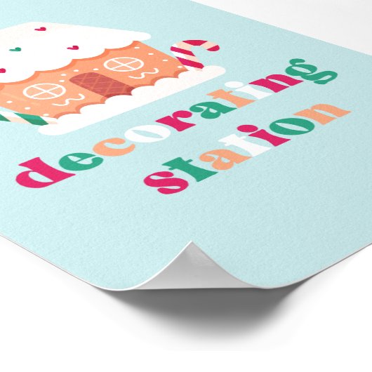 Signaal van het keukenhuis poster (Hoek)