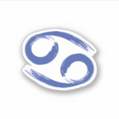 Signaal voor dierentuin juni Juli Zomastrologie Sticker (Voorkant)