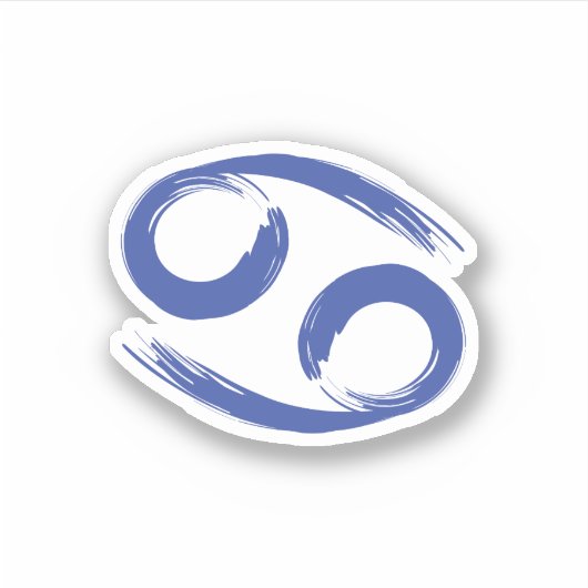 Signaal voor dierentuin juni Juli Zomastrologie Sticker (Voorkant)