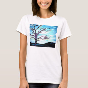 signaalblauw t-shirt