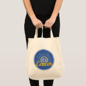 Signaalcode voor kankergevallen tote bag (Voorkant (product))