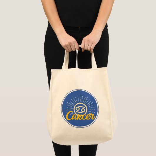 Signaalcode voor kankergevallen tote bag (Voorkant (product))