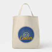 Signaalcode voor kankergevallen tote bag (Achterkant)