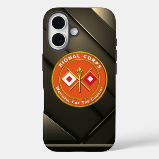 Signaalcorps Case-Mate iPhone Case (Achterkant)