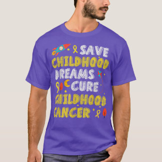 Signaaldoel voor kinderkanker t-shirt