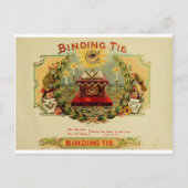 signaaldoos Etiket BINDEND STROPDAS (15) Briefkaart (Voorkant)