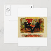  signaaldoos met label SOCIALE ROOK (L4) Briefkaart (Voorkant / Achterkant)