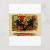  signaaldoos met label SOCIALE ROOK (L4) Briefkaart (Voorkant)