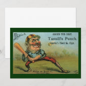 signaaletiket, sporthonkbal Tansill Punch (Voorkant / Achterkant)