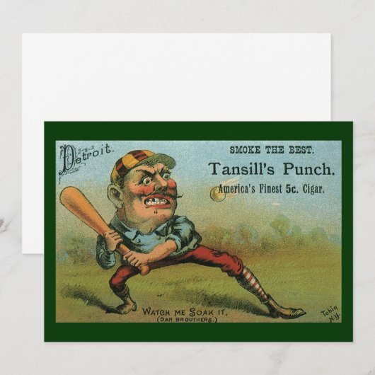  signaaletiket, sporthonkbal Tansill Punch (Voorkant / Achterkant)