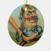  signaaletiket, sporthonkbal Tansill Punch Keramisch Ornament (Links)