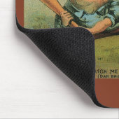  signaaletiket, sporthonkbal Tansill Punch Muismat (Hoek)