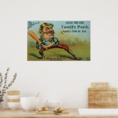  signaaletiket, sporthonkbal Tansill Punch Poster (Keuken)