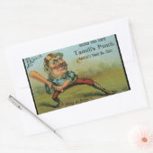 signaaletiket, sporthonkbal Tansill Punch Rechthoekige Sticker (Envelop)