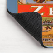  signaaletiket, Zev Race Horses Brown Colt Muismat (Hoek)