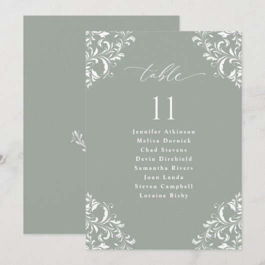 Signaalkaart van de bruinkoolzaadkaart voor elegan kaart (Voorkant / Achterkant)