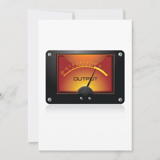 Signaalmeter Kaart (Voorkant)