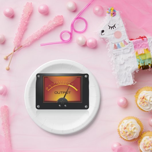 Signaalmeter Papieren Bordje (Feest)