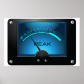 Signaalmeter Poster (Voorkant)