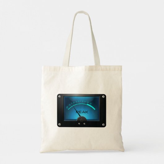 Signaalmeter Tote Bag (Achterkant)