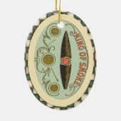  signaalplaat koning van rooktabak keramisch ornament (Achterkant)