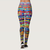 Signaalverlies ruispatroon leggings (Achterkant)