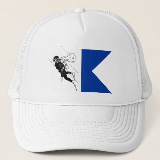 Signaalvlag Alpha Trucker Pet (Voorkant)