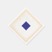 Signaalvlag met Nautische letter "S" Servet (Hoek)