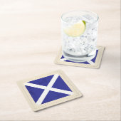 Signaalvlag (Nautical Letter "M") Kartonnen Onderzetters (Insitu)