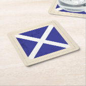 Signaalvlag (Nautical Letter "M") Kartonnen Onderzetters (Schuin)