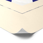 Signaalvlag (Nautical Letter "M") Poster (Hoek)