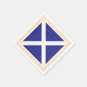 Signaalvlag (Nautical Letter "M") Servetten (Hoek)