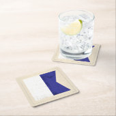 Signaalvlag (Nautisch letter "A") Kartonnen Onderzetters (Insitu)