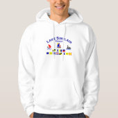 Signaalvlaggen van het meer Sinclair GA Hoodie (Voorkant)