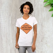 Signaalwerking Gewijzigde vrouwen T-Shirt