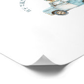 Signable Schrijven op Afscheidsfeest Printable Poster (Hoek)