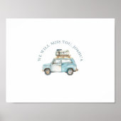 Signable Schrijven op Afscheidsfeest Printable Poster (Voorkant)