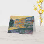 Signac - de Andelys, die Zon plaatsen, Opus 135 Kaart (Gele Bloem)