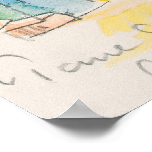 Signac's antibes poster (Hoek)